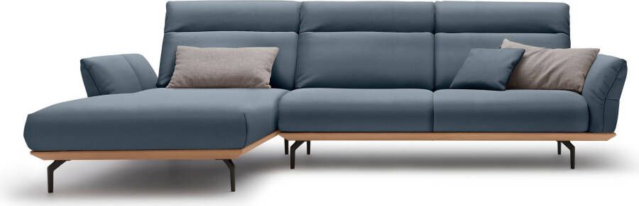 OTTO Creation BY ROLF BENZ Hoekbank Hs.460 Sokkel in eiken onderstel in umbra grijs breedte 318 cm - Foto 11