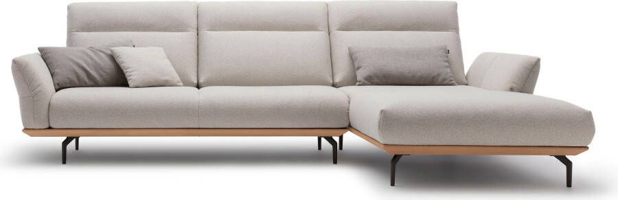 OTTO Creation BY ROLF BENZ Hoekbank Hs.460 Sokkel in eiken onderstel in umbra grijs breedte 318 cm - Foto 11