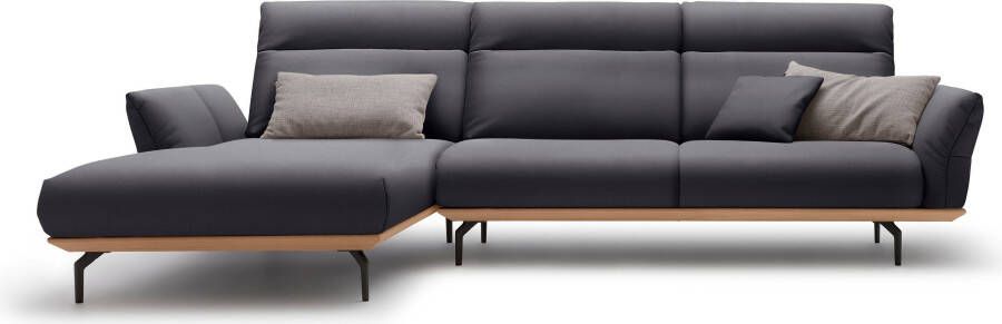 OTTO Creation BY ROLF BENZ Hoekbank Hs.460 Sokkel in eiken onderstel in umbra grijs breedte 318 cm - Foto 12