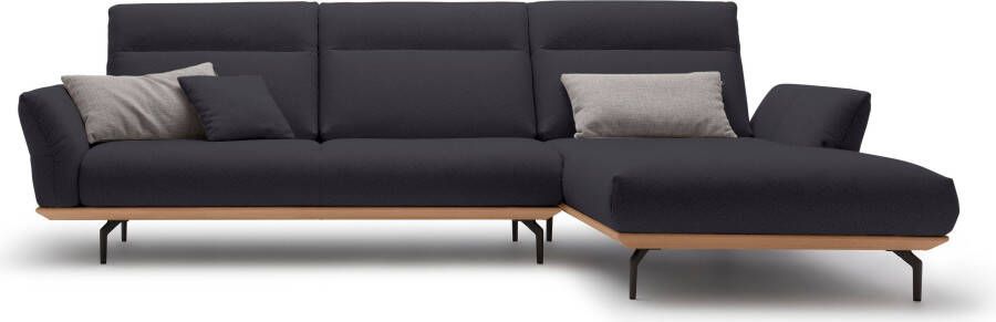 OTTO Creation BY ROLF BENZ Hoekbank Hs.460 Sokkel in eiken onderstel in umbra grijs breedte 318 cm - Foto 13