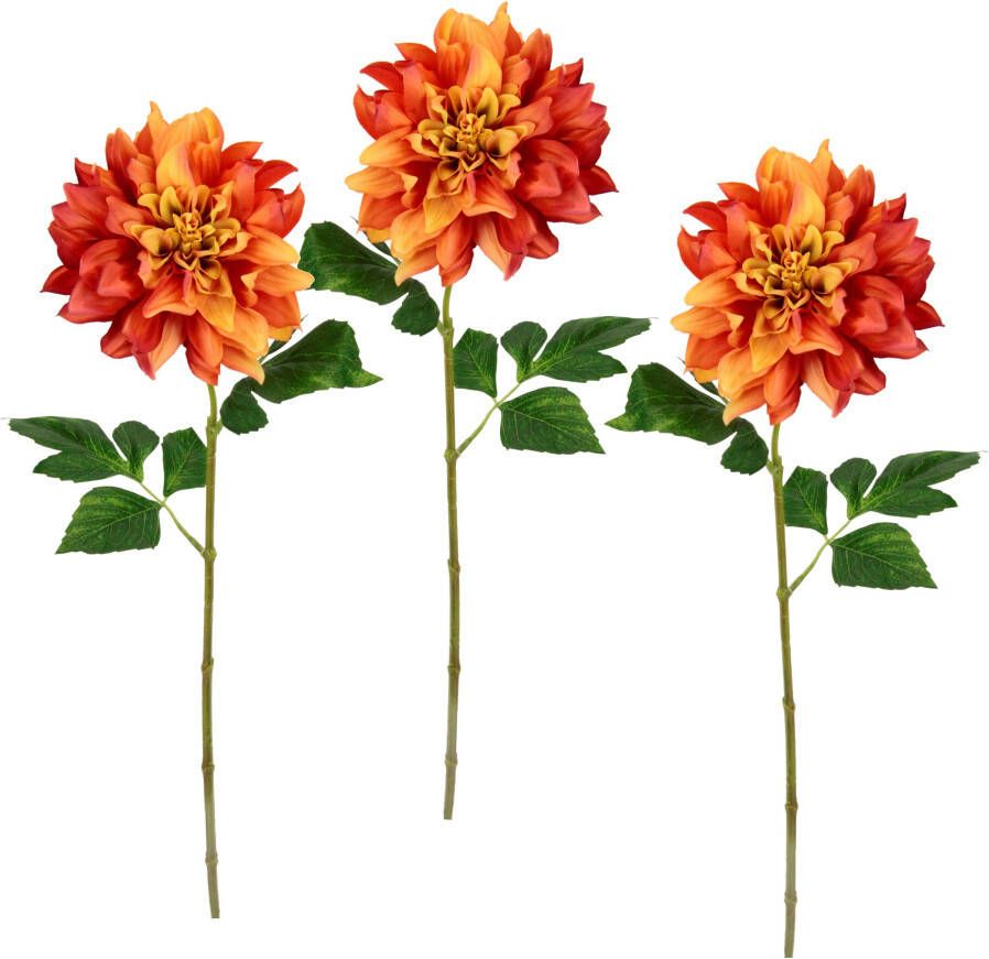 I.GE.A. Kunstbloem Dahlia (3 stuks)