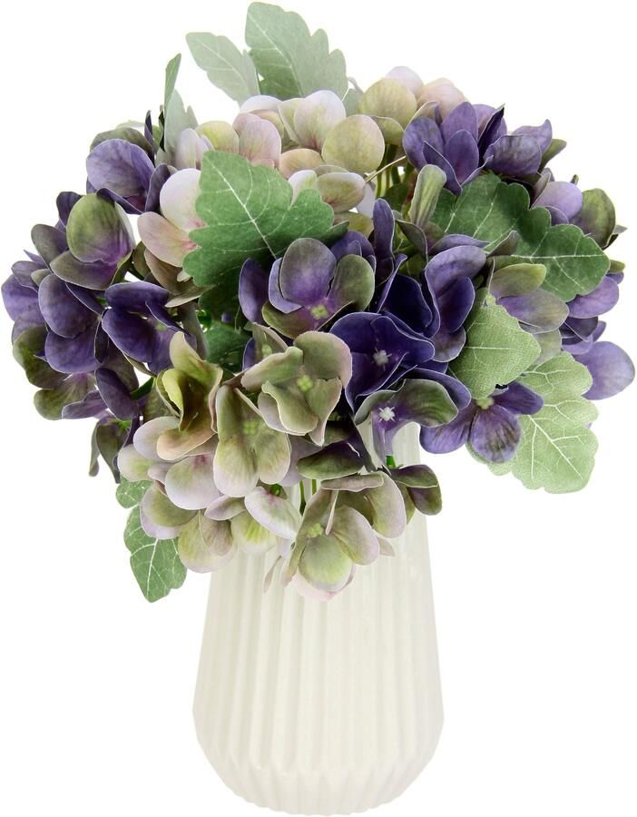 I.GE.A. Kunstbloem Kunstmatig boeket bloemen bruiloftdecoratie tafeldecoratie (1 stuk) - Foto 2