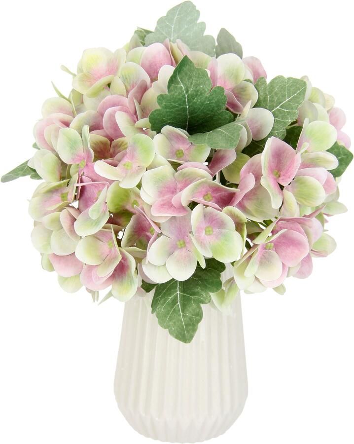 I.GE.A. Kunstbloem Kunstmatig boeket bloemen bruiloftdecoratie tafeldecoratie (1 stuk) - Foto 2