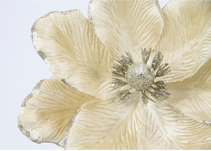 I.GE.A. Kunstbloem MAGNOLIE Kunstbloem decoratieve bloem 6-delige set (6 stuks) - Foto 6