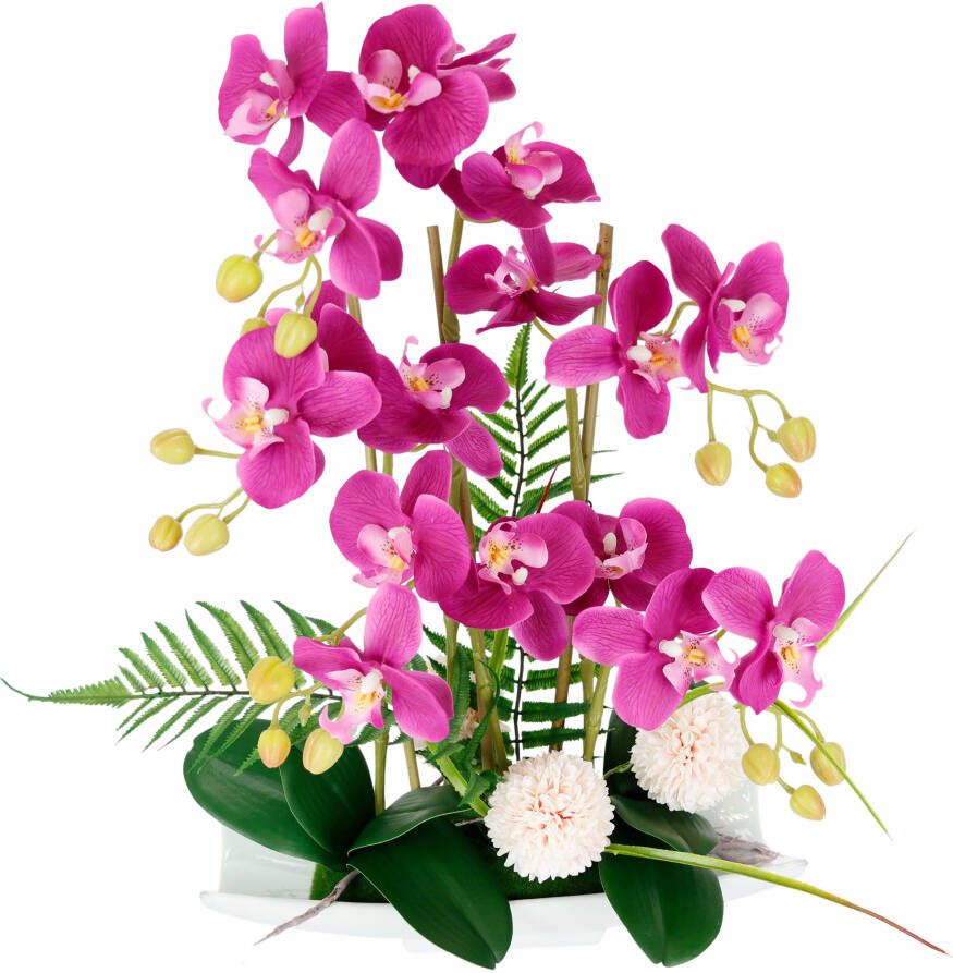 I.GE.A. Kunstbloem Orchideeën (1 stuk) - Foto 1