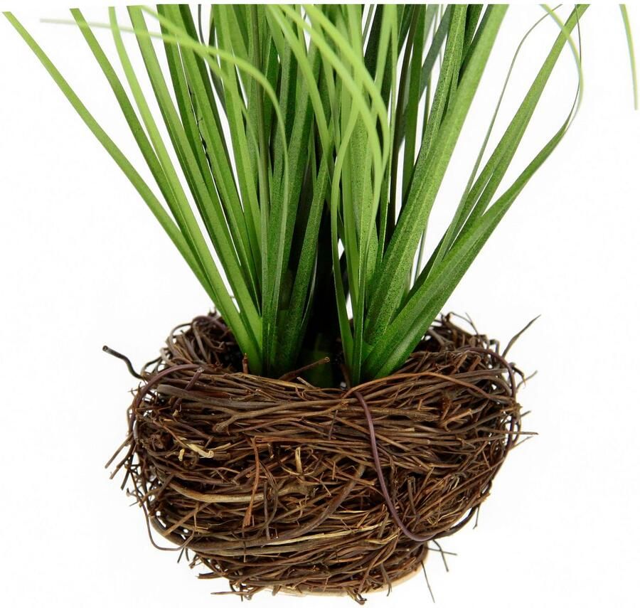 I.GE.A. Kunstgras 'Fuchsschwanz' In het takkennest 3-delige set (3 stuks)