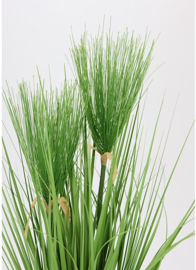 I.GE.A. Kunstplant Cypergras in pot (1 stuk) - Foto 2