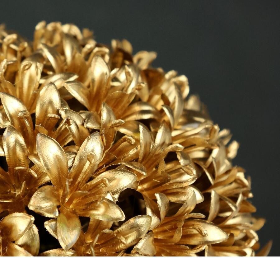 I.GE.A. Kunstplant Decoratiebol buxusbol Kunstmatige bal tafeldecoratie trouwdecoratie kerstdecoratie adventdecoratie (1 stuk) - Foto 2