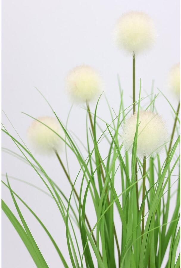 I.GE.A. Kunstplant Knoopgras in pot (1 stuk)