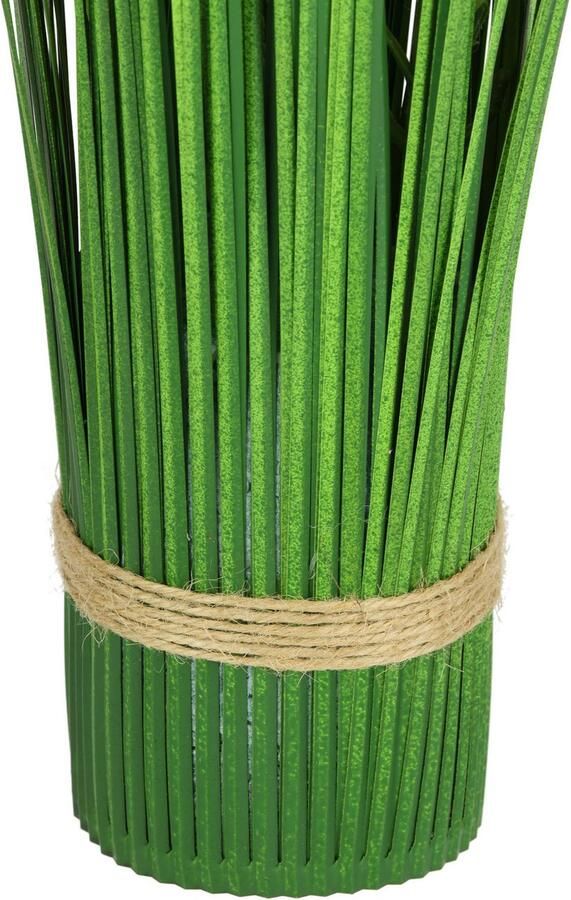 I.GE.A. Kunstplant Kunstmatig grasboeket met bloemen Grasbos decoratie kunstbloemen kunstgras groene plant grassen struiken - Foto 2