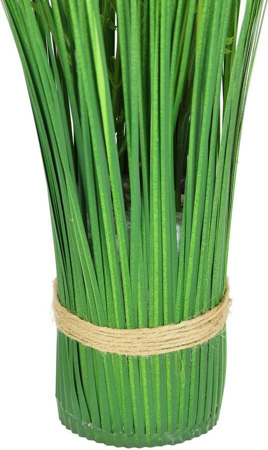 I.GE.A. Kunstplant Kunstmatig grasboeket met bloemen Grasbos decoratie kunstbloemen kunstgras groene plant grassen struiken - Foto 2