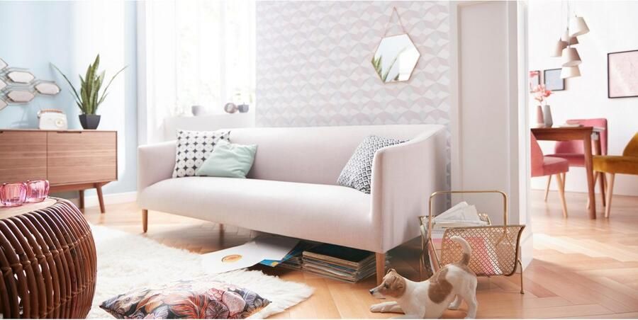 SIT Salontafel Rotan vintage 120 80 cm in niermodel shabby chic vintage - Foto 4