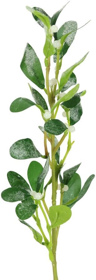 I.GE.A. Kunsttak Kunstmatige maretak met bessen set van 3 decoratieve tak voor slinger krans kerstdecoratie (3 stuks) - Foto 3