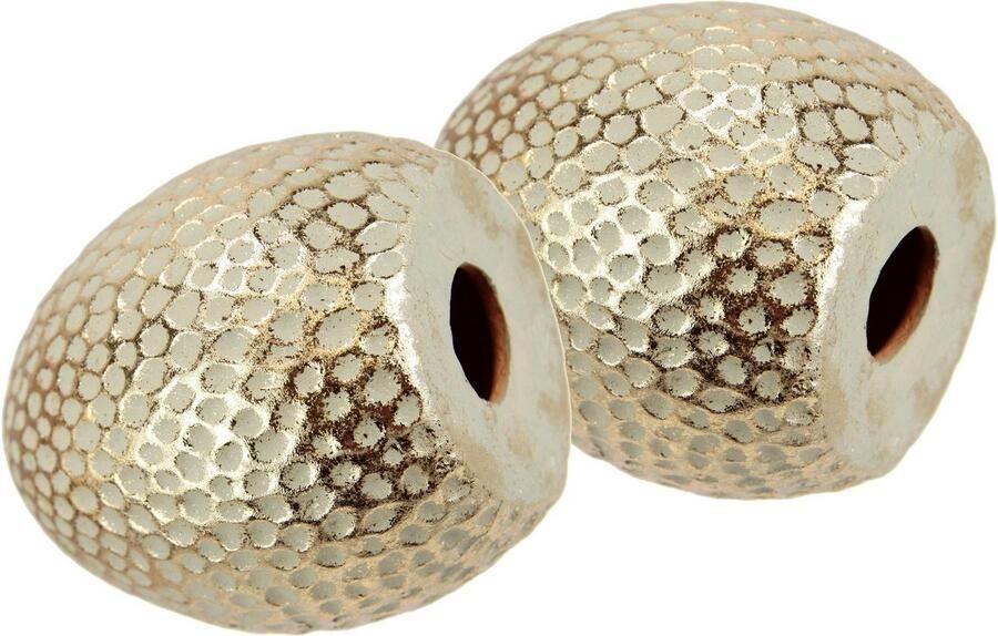 I.GE.A. Paasei Decoratie-ei paasfiguur paas-ei Eieren Pasen Lentedecoratie Tuindecoratie Pasen (set 2 stuks)