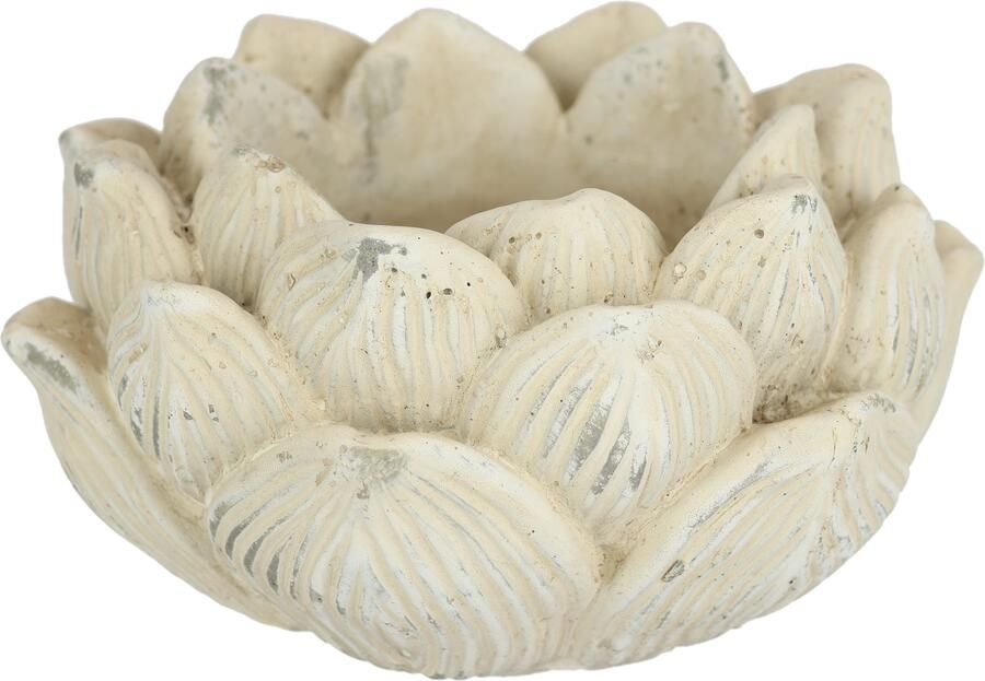 I.GE.A. Plantenbak Antiek plantenbak Lotus-bloem Bloempot emmer bloempot plantenbak bloemenstandaard om te beplanten (1 stuk) - Foto 3