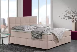 INOSIGN Boxspring Casano met fijne stiksels in 3 matrassoorten 2 hardheden en 5 kleuren