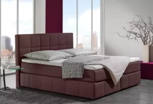 INOSIGN Boxspring Casano met fijne stiksels in 3 matrassoorten 2 hardheden en 5 kleuren