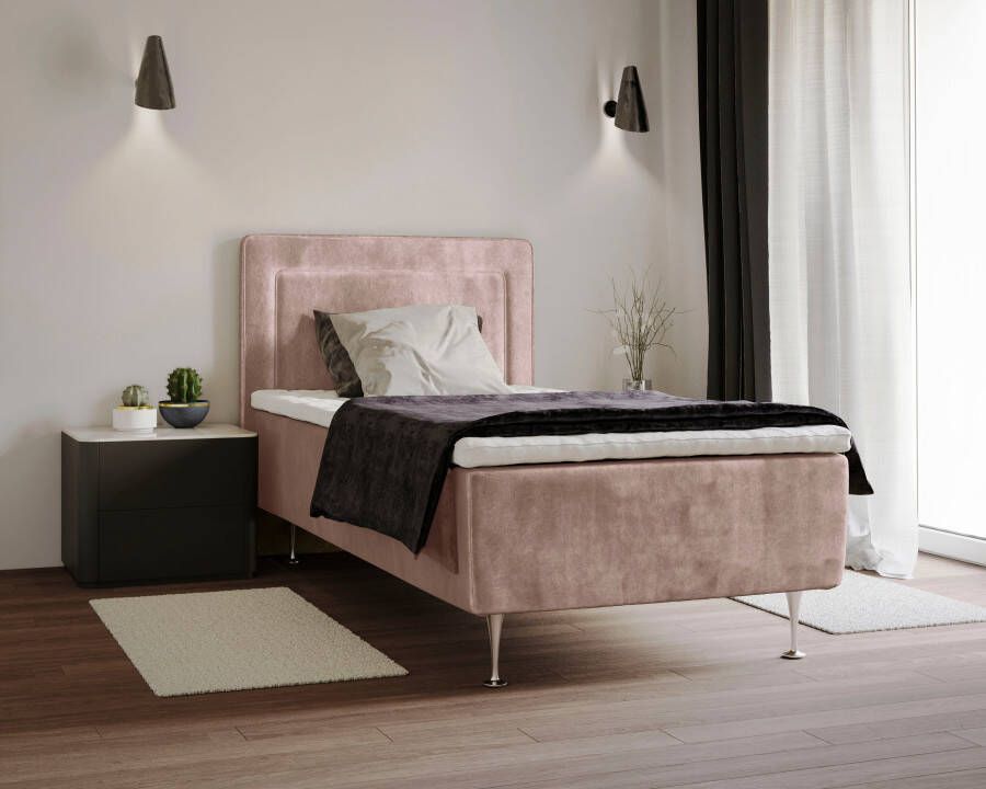 INOSIGN Boxspring Hacer Topmatras H2 of H3 en in breedte 70 80 90 120 140 160 180 ter keuze - Foto 7