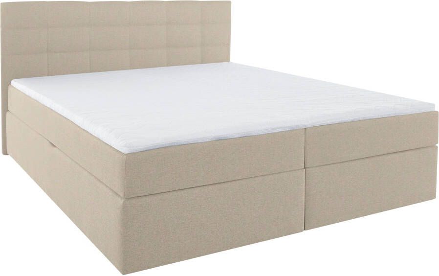 INOSIGN Boxspring OVALO optioneel met bedbox verkrijgbaar in h2 h3 & h4 - Foto 1