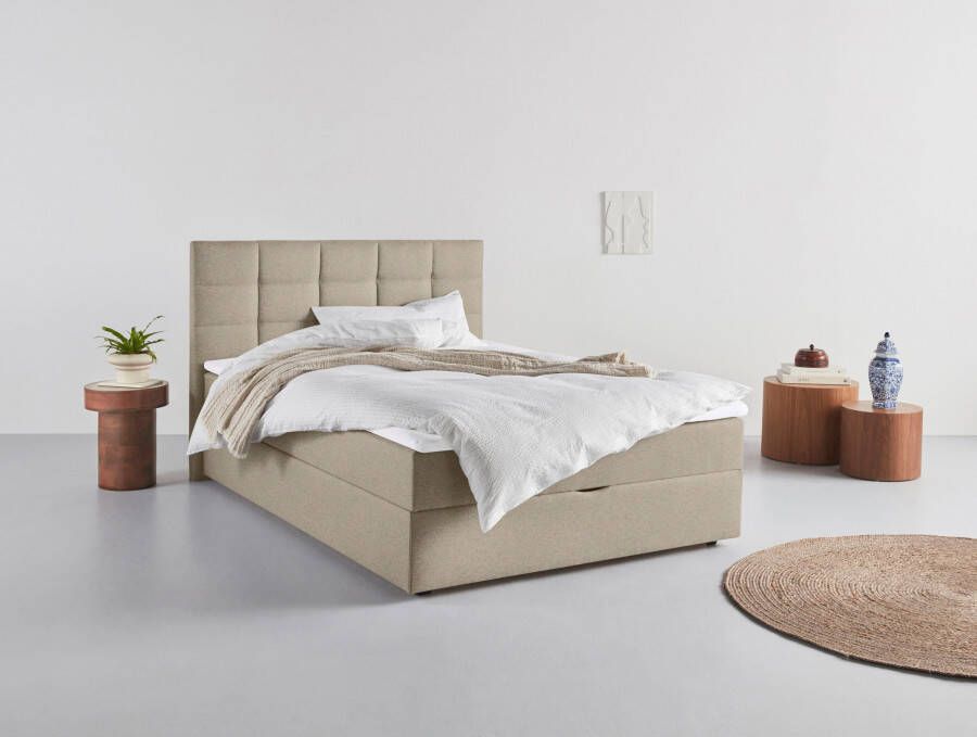 INOSIGN Boxspring OVALO optioneel met bedbox verkrijgbaar in h2 h3 & h4 - Foto 11