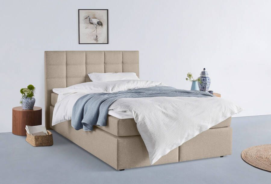 INOSIGN Boxspring OVALO optioneel met bedbox verkrijgbaar in h2 h3 & h4 - Foto 4