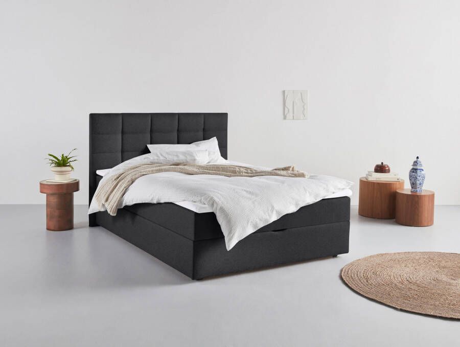 INOSIGN Boxspring OVALO optioneel met bedbox verkrijgbaar in h2 h3 & h4 - Foto 11