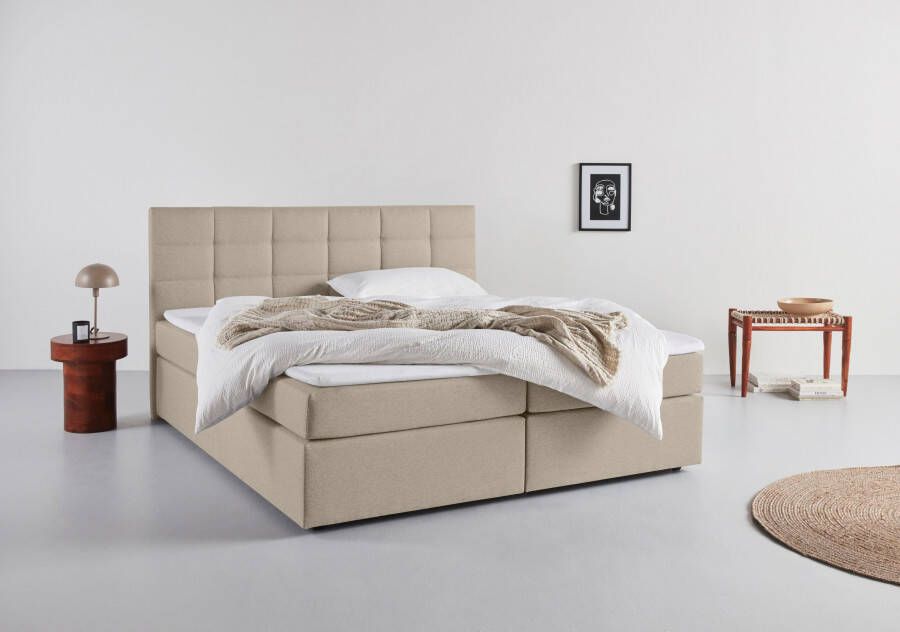 INOSIGN Boxspring OVALO optioneel met bedbox verkrijgbaar in h2 h3 & h4 - Foto 10