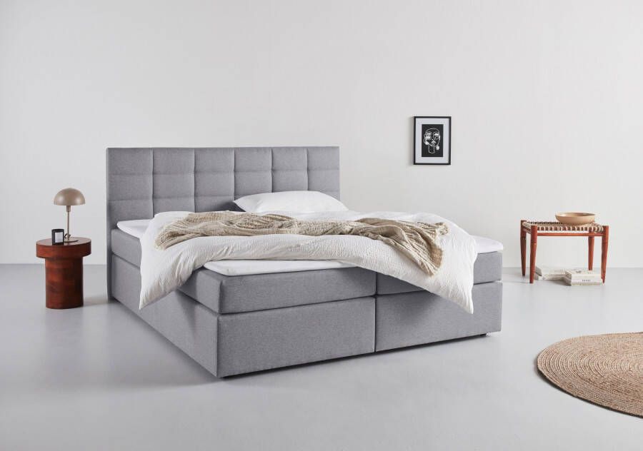 INOSIGN Boxspring OVALO optioneel met bedbox verkrijgbaar in h2 h3 & h4 - Foto 2