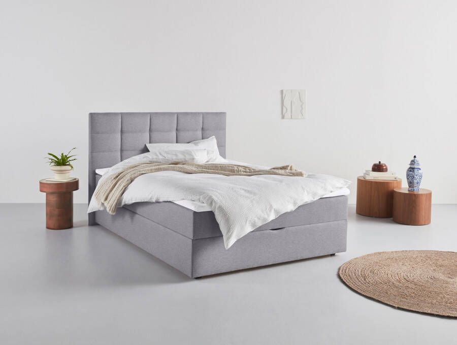 INOSIGN Boxspring OVALO optioneel met bedbox verkrijgbaar in h2 h3 & h4 - Foto 12