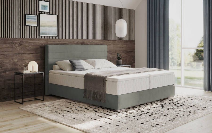 INOSIGN Boxspring Stratus 2 incl. matrassen en bedlades