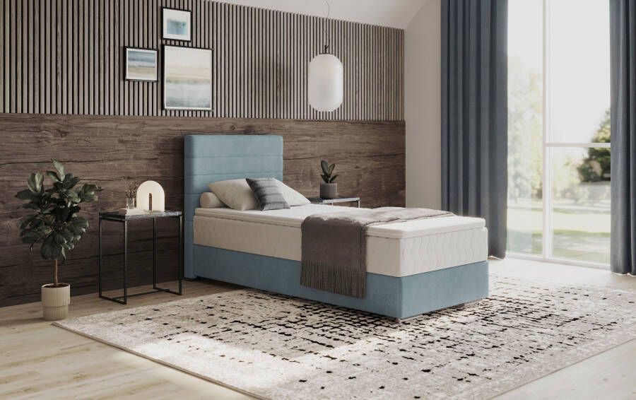 Mr. Couch Boxspring Stratus 2 incl. matrassen en bedlades