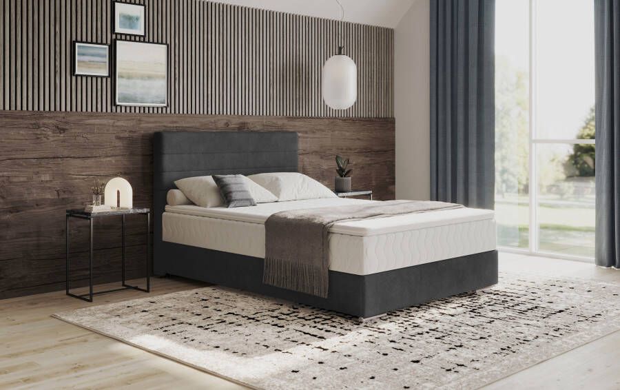 Mr. Couch Boxspring Stratus 2 incl. matrassen en bedlades - Foto 3