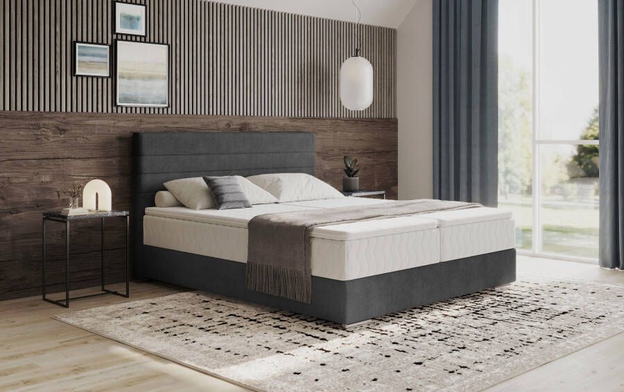 Mr. Couch Boxspring Stratus 2 incl. matrassen en bedlades - Foto 3