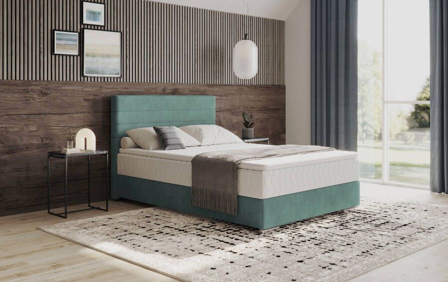 Mr. Couch Boxspring Stratus 2 incl. matrassen en bedlades - Foto 3