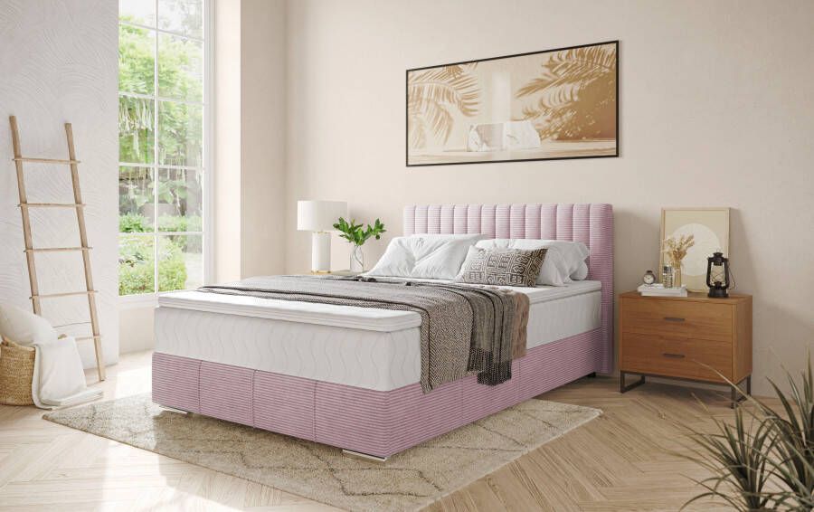 INOSIGN Boxspring Thor met bedlade incl. matras Topmatras en sierkussen in verschillende hardheden beschikbaar - Foto 5