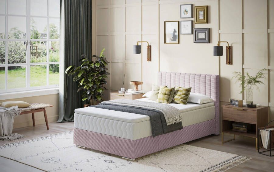 INOSIGN Boxspring Thor met bedlade incl. matras Topmatras en sierkussen in verschillende hardheden beschikbaar - Foto 5