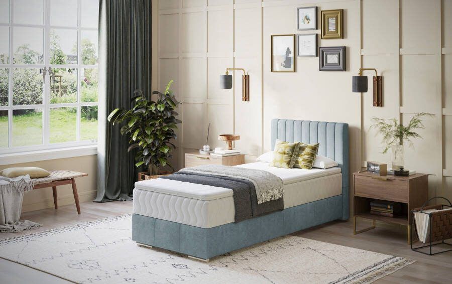 INOSIGN Boxspring Thor met bedbodem incl. matras topverkoper Topmatras en sierkussen in verschillende hardheden beschikbaar - Foto 5