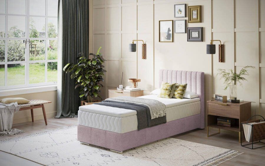 INOSIGN Boxspring Thor met bedbodem incl. matras topverkoper Topmatras en sierkussen in verschillende hardheden beschikbaar - Foto 5