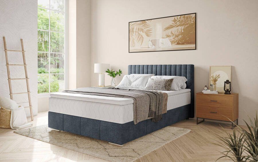 INOSIGN Boxspring Thor met bedbodem incl. matras topverkoper Topmatras en sierkussen in verschillende hardheden beschikbaar