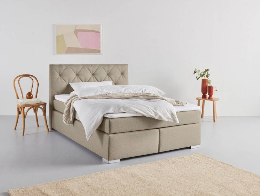 INOSIGN Boxspring Tynan optioneel met bedbox verkrijgbaar in h2 h3 & h4 - Foto 10