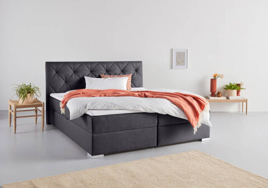 INOSIGN Boxspring Tynan optioneel met bedbox verkrijgbaar in h2 h3 & h4 - Foto 2