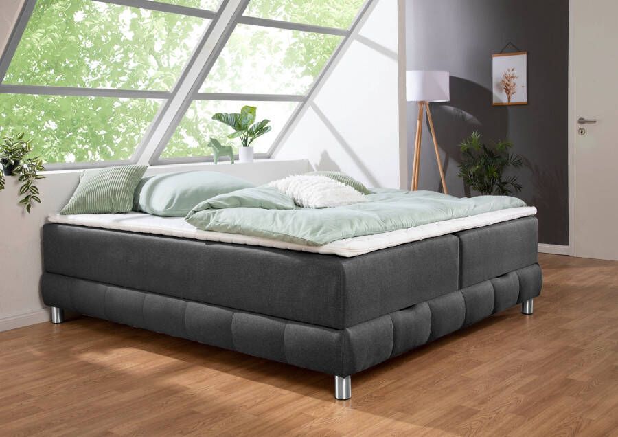 INOSIGN Boxspring Vaasa geschikt voor schuine plafonds inclusief bedlade en matrastopper - Foto 11
