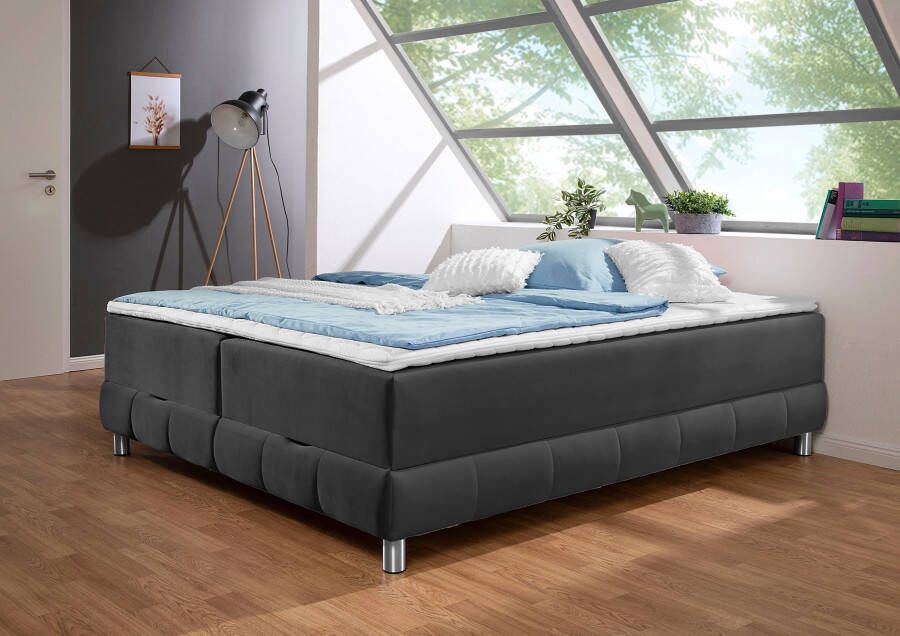 INOSIGN Boxspring Vaasa geschikt voor schuine plafonds inclusief bedlade en matrastopper - Foto 9
