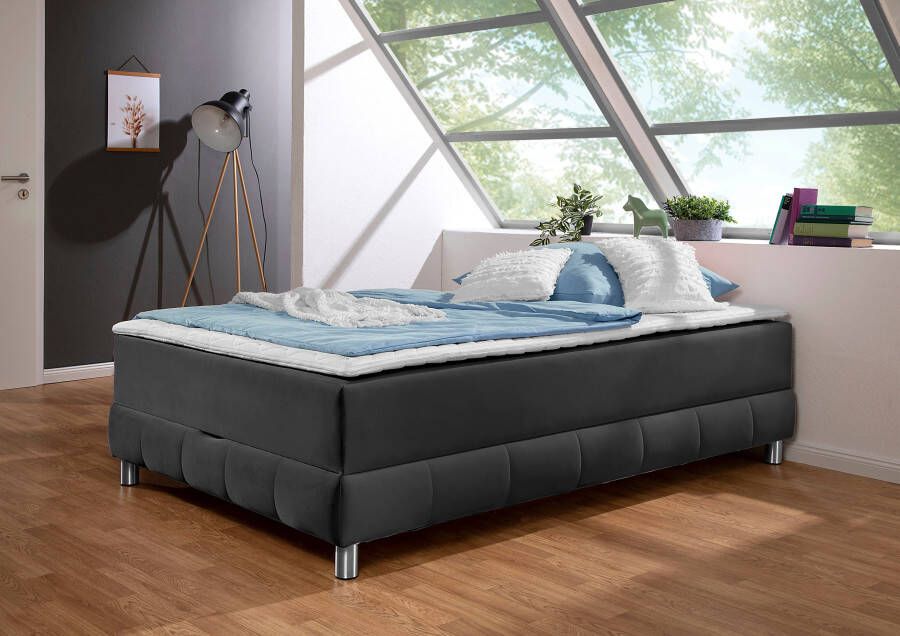 INOSIGN Boxspring Vaasa geschikt voor schuine plafonds inclusief bedlade en matrastopper - Foto 9