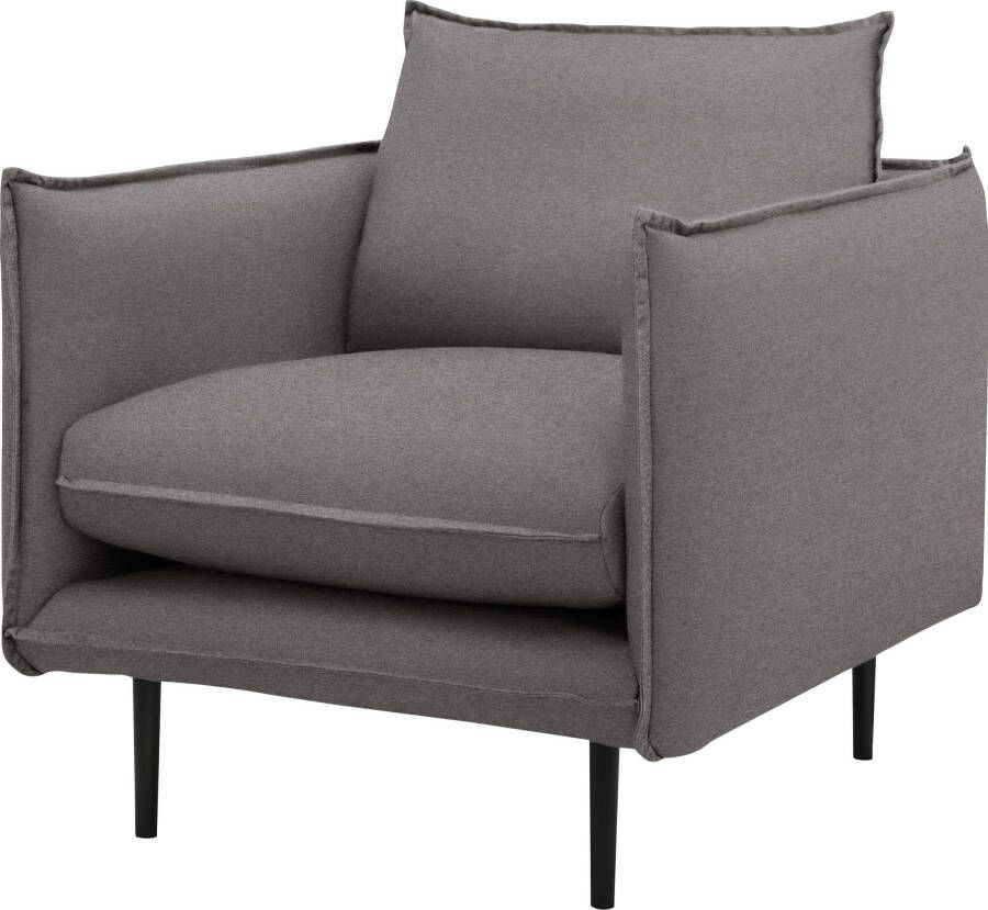 INOSIGN Fauteuil Somba met dikke opstaande naad en elegante look - Foto 3