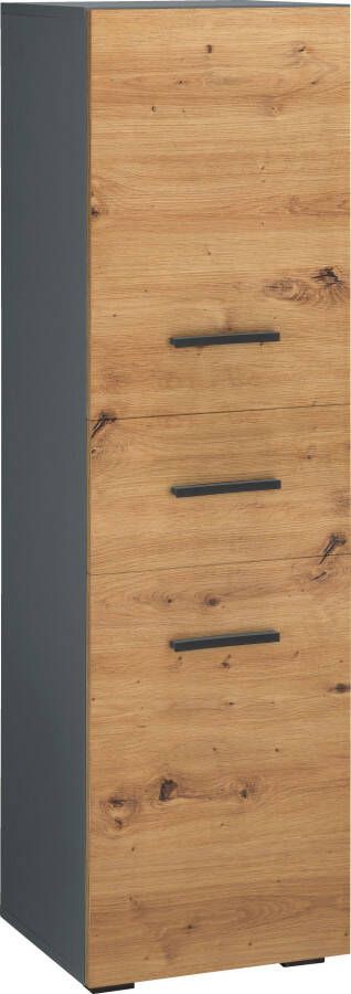 INOSIGN Halfhoge kast Skara verstelbare plank achter iedere deur breedte 38 cm hoogte 130 cm - Foto 9