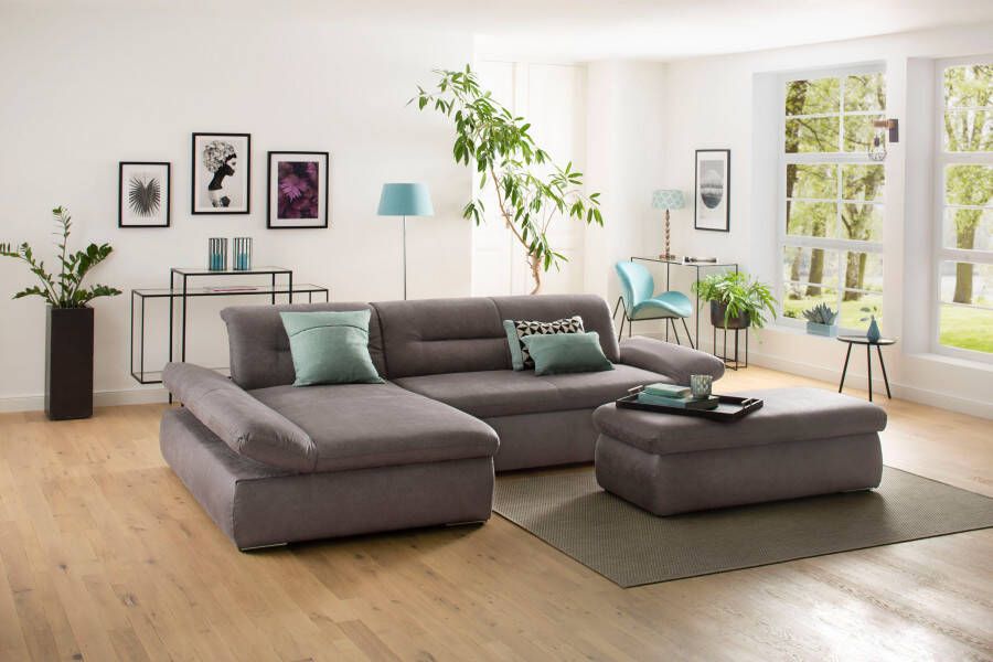 INOSIGN Hoekbank Avesa L-vorm Naar keuze met armleuningverstelling en slaapfunctie bxdxh: 300x172x80cm - Foto 17