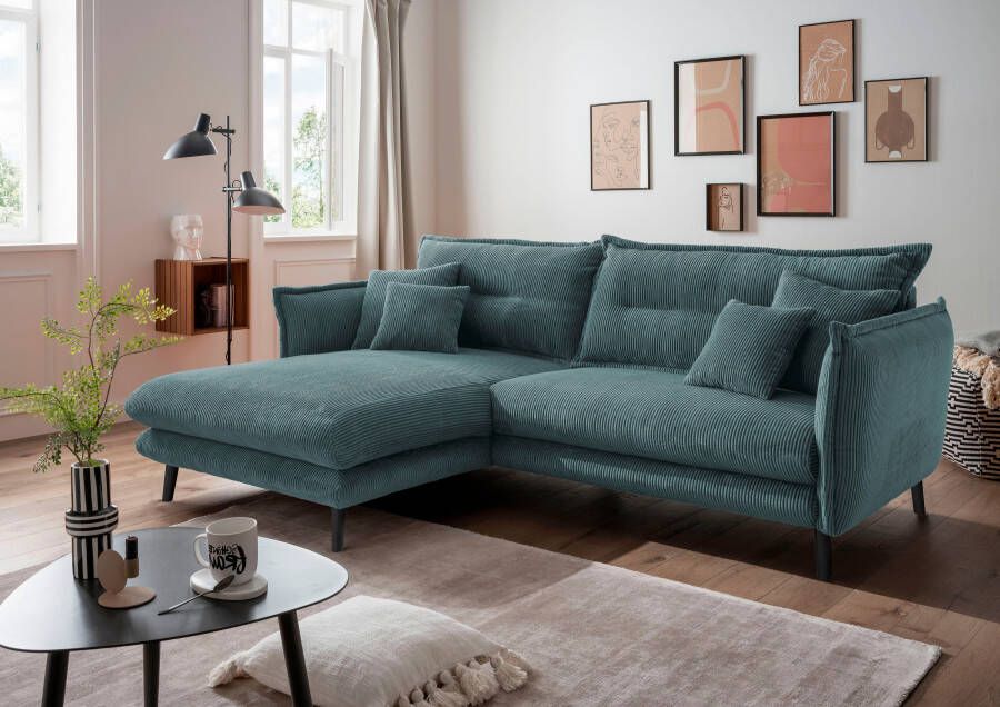 INOSIGN Hoekbank Lazio modern design comfortabel smalle armleuningen OTTO's Choice - Foto 7