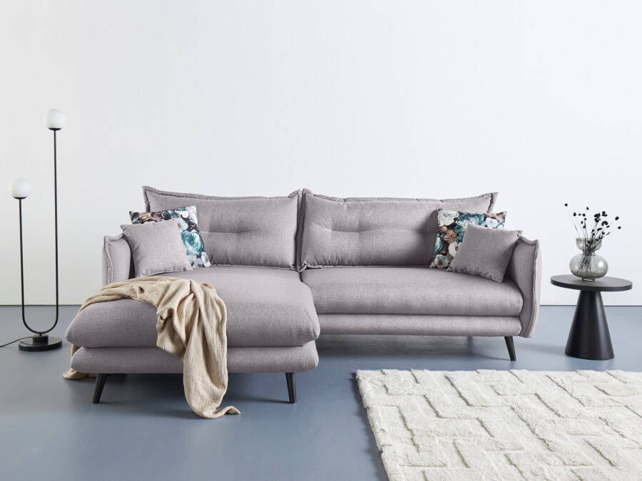 INOSIGN Hoekbank Lazio modern design comfortabel smalle armleuningen OTTO's Choice - Foto 8
