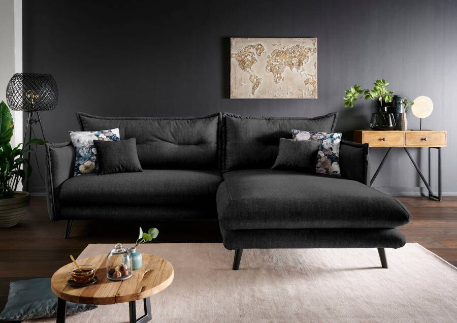 INOSIGN Hoekbank Lazio modern design comfortabel smalle armleuningen OTTO's Choice - Foto 8
